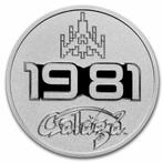 Niue - Galaga 40th anniversary 1 oz 2021 (10.000 oplage), Verzenden, Munten