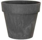 Bloempot Bloemenvaas Ibiza beton Antraciet 12 cm, Huis en Inrichting, Ophalen of Verzenden, Nieuw