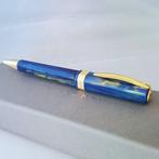 Visconti - Gold - Steel - Blue - New - Balpen, Verzamelen, Pennenverzamelingen, Nieuw