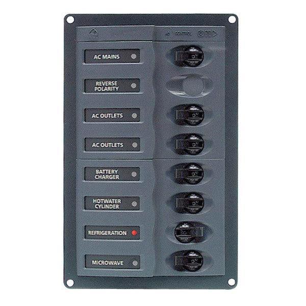Bieden: BEP circuit breaker panel 6 function 110V - 900-ACM, Watersport en Boten, Bootonderdelen, Elektra en Verlichting, Nieuw