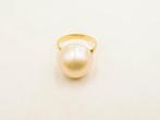 Ring - 18 karaat Geel goud - Parel, Nieuw