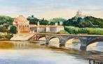 E. Bressy (XX) - Torino - Il Ponte verso la Gran Madre