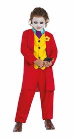 Joker Kostuum Kind Rood, Verzenden, Nieuw
