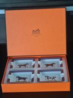 Hermès - Asbak - Porselein - Set paarden samengesteld uit, Antiek en Kunst