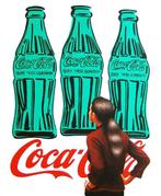 Gerard Boersma (1976) - Coca Cola Bottles (painting of a, Antiek en Kunst