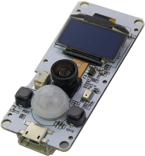 TTGO T-Camera ESP32-WROVER - Fisheye lens, Hobby en Vrije tijd, Elektronica-componenten, Verzenden