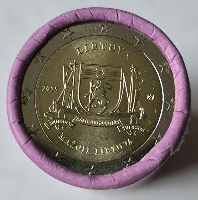 Litouwen. 2 Euro 2025 Lithuanian Ethnographic Regions (25, Postzegels en Munten, Munten | Europa | Euromunten