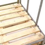 Gebruikte palletrand inklapbare constructie stapelbaar open, Ophalen of Verzenden
