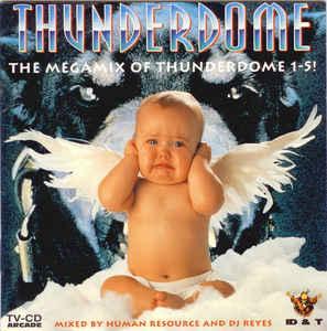 cd - Human Resource - Thunderdome - The Megamix Of Thunde..., Cd's en Dvd's, Cd's | Overige Cd's, Zo goed als nieuw, Verzenden