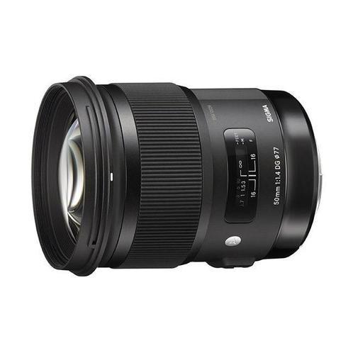 Sigma 50mm f/1.4 DG HSM Art Nikon F-mount objectief, Audio, Tv en Foto, Fotografie | Lenzen en Objectieven, Standaardlens, Gebruikt
