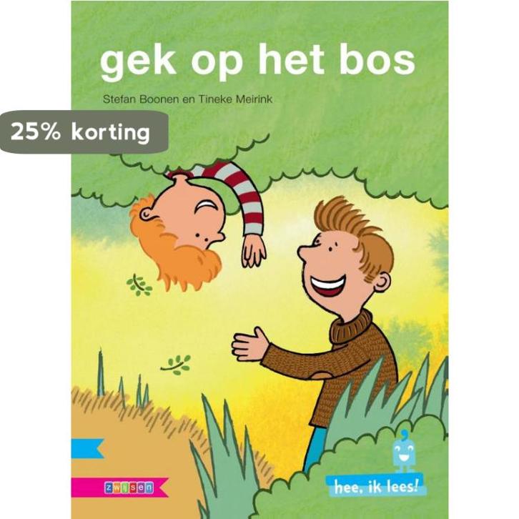 Gek op het bos / Hee, ik lees! 9789048713912 Stefan Boonen, Boeken, Kinderboeken | Kleuters, Gelezen, Verzenden