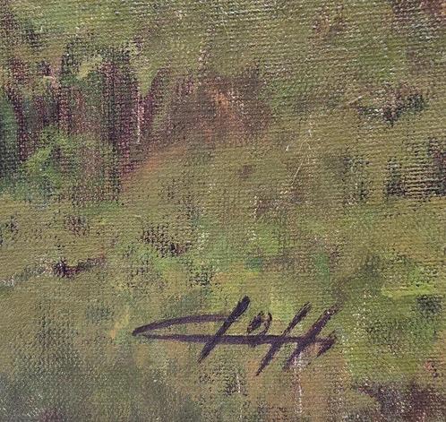 French School (XX) - Water path, Antiek en Kunst, Kunst | Schilderijen | Klassiek
