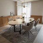 Crema Marfil Eetkamertafel  Marmer  220x100, Huis en Inrichting, Tafels | Eettafels, Nieuw