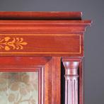 Franse Vitrine met lade en gesloten deurtje prachtig ingeleg, Ophalen of Verzenden