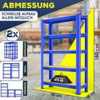 MASKO® Opbergrek - Stellingkasten - Set van 2 - Tot 875kg -, Verzenden, Nieuw