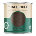 Tuinhout Olie - Regen Grijs-750ml, Minder dan 5 liter, Verzenden, Nieuw, Grijs