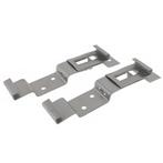 Benson Kentekenplaatclips - RVS - Set van 2 - Met schroef..., Auto diversen, Ophalen of Verzenden, Nieuw