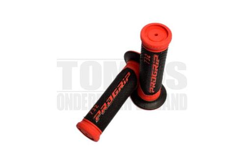 Handvatset ProGrip 732 zwart / rood 22mm / 24mm, Fietsen en Brommers, Brommeronderdelen | Algemeen, Nieuw, Ophalen of Verzenden