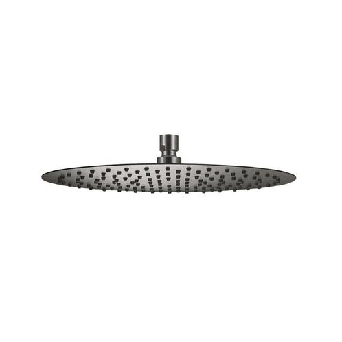 Hoofddouche Qisani Flow Ø 25 cm Geborsteld RVS, Doe-het-zelf en Verbouw, Sanitair, Kraan, Nieuw, Chroom, Ophalen of Verzenden