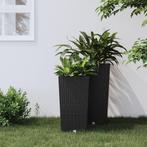 Plantenbak uitneembare bak rattan-look 11/26,5 L PP antra..., Verzenden, Nieuw
