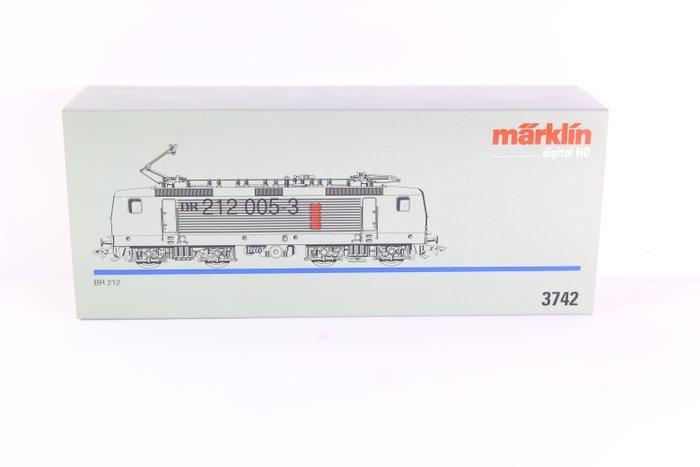 Märklin H0 - 3742 - Elektrische locomotief (1) - BR 212 - DR, Hobby en Vrije tijd, Modeltreinen | H0