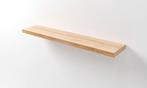 Eiken Wandplank op Maat | Blind Ophangsysteem | Teakea, Huis en Inrichting, Woonaccessoires | Wandplanken en Boekenplanken, Verzenden