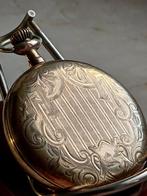 Waltham, Full Hunter, Damascato - 1850-1900, Antiek en Kunst, Antiek | Klokken