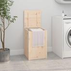 vidaXL Wasmand 44x44x66 cm massief grenenhout, Verzenden, Nieuw