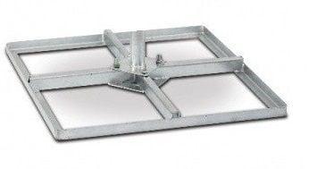 Bente tegelvoet 4x30x30 frame badverzinkt zonder mast, Doe-het-zelf en Verbouw, IJzerwaren en Bevestigingsmiddelen, Nieuw, Ophalen of Verzenden