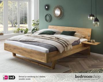 Massief eiken bed Manchester - 140, 160, 180 of 200 cm breed beschikbaar voor biedingen