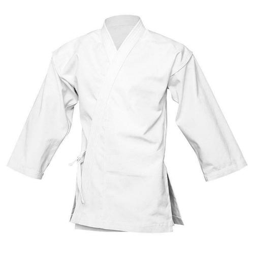 karate jacket HEAVY-WHITE long sleeves, Sport en Fitness, Vechtsporten en Zelfverdediging, Nieuw, Verzenden