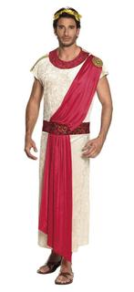 Caesar Kostuum Rood, Kleding | Heren, Carnavalskleding en Feestkleding, Verzenden, Nieuw