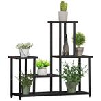 TRUUSK Plantenrek Met 4 Niveaus, Meerlaags Bloemenrek, Plant, Verzenden, Nieuw