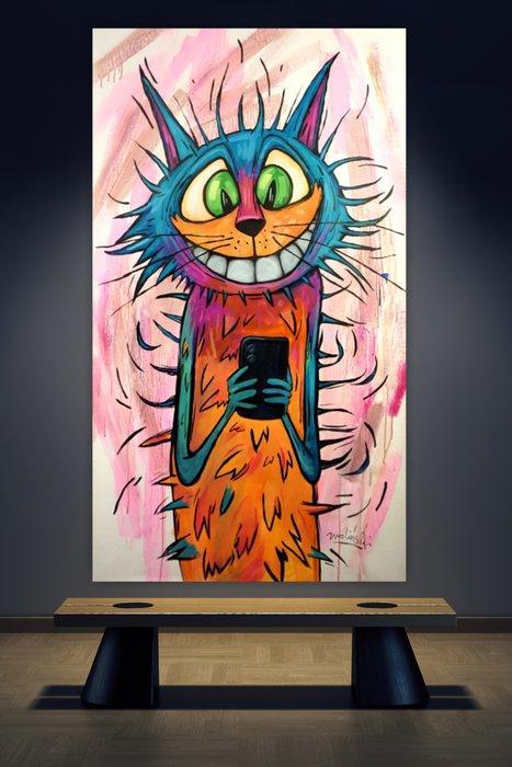 Waldemar Zwoliski - Born to go viral XXL, Antiek en Kunst, Kunst | Schilderijen | Modern