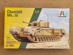Italeri 7083 Churchill Mk.III 1:72, Hobby en Vrije tijd, Modelbouw | Auto's en Voertuigen, Verzenden, Nieuw, Italeri