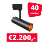 *TIP* LED Railverlichting Horeca Arrow 40 spots + 40M rails, Ophalen of Verzenden
