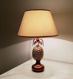 Tafellamp - Ananas ontwerp lamp 1960 - Gepatineerd messing, Antiek en Kunst