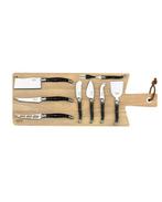 Laguiole - 8x Cheese knives - Wood Serving Board - style de