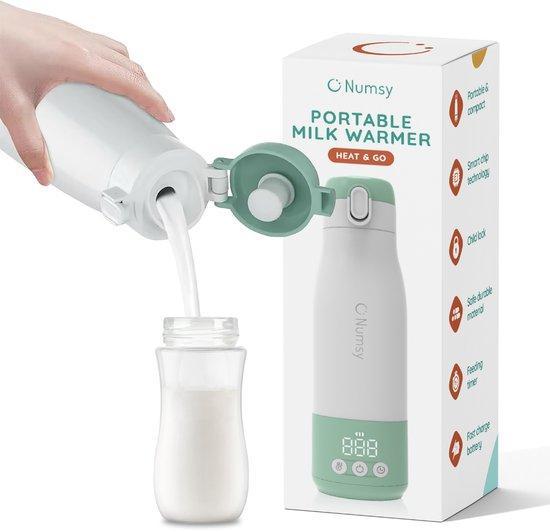 2dekans | Numsy Thermosfles Flessenwarmer Onderweg -, Huis en Inrichting, Schoonmaakartikelen, Ophalen of Verzenden