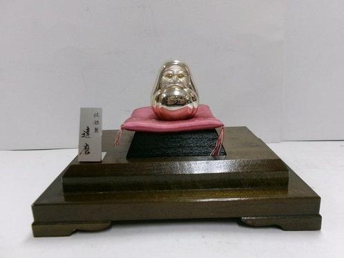 Daruma-pop van sterling zilver gemaakt in Japan - Shwa, Antiek en Kunst, Antiek | Overige Antiek
