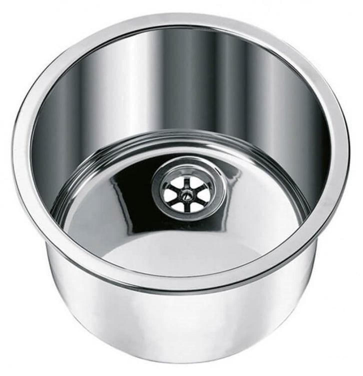 Navy Load Spoelbak Rond RVS Ø30-Ø33 H18, Caravans en Kamperen, Camper-accessoires, Ophalen of Verzenden