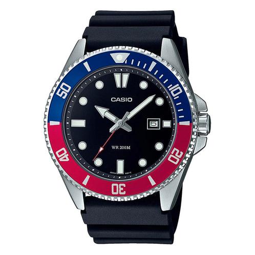 Casio - MDV-107 - black, Sieraden, Tassen en Uiterlijk, Horloges | Dames, Verzenden