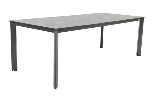 Kettler Edge tuintafel 220 x 95 cm. - HPL antraciet, Tuin en Terras, Tuintafels, Nieuw, Overige materialen, Rond, Verzenden