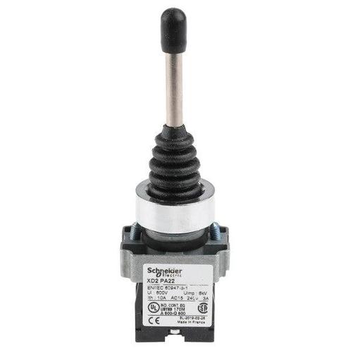 Bieden: Schneider Electric XD2 PA22 joystick switch lever 2, Watersport en Boten, Navigatiemiddelen en Scheepselektronica, Kabel of Apparatuur