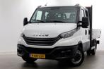 Iveco Daily 35C14 136pk E6 Open Laadbak D.C. Trekhaak 3500kg, Gebruikt, Euro 6, Iveco, Wit