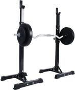 Halterstandaard - Squatrek - Verstelbaar - Halterhouder - An, Sport en Fitness, Fitnessapparatuur, Verzenden, Nieuw