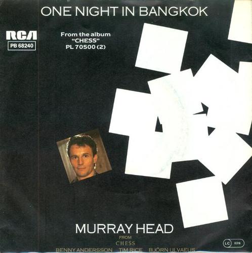 Single - Murray Head - One Night In Bangkok, Cd's en Dvd's, Vinyl | Pop, Verzenden
