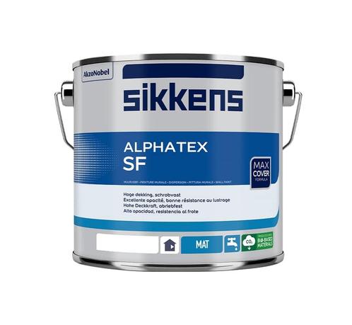 Sikkens Alphatex SF - ONGEVEER RAL 6009 DONKERGROEN - 2,5..., Doe-het-zelf en Verbouw, Verf, Beits en Lak, Verf, Groen, Nieuw
