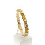 Bicolor gouden Lapponia armband; Alba | 19 cm, Sieraden, Tassen en Uiterlijk, Armbanden, Goud, Goud, Gebruikt, Verzenden