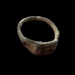 Oud-Romeins Brons Ring (Zonder Minimumprijs), Antiek en Kunst